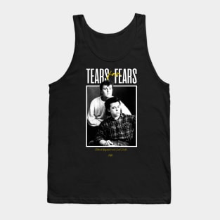 Tears retro music 80s Tank Top